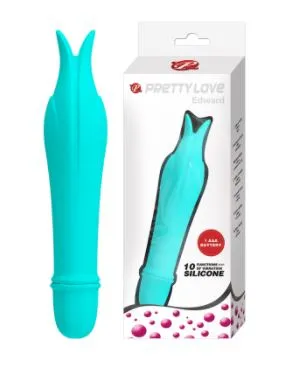 Battery Vibrator Green 137mm Pretty Love Female Sex Toys