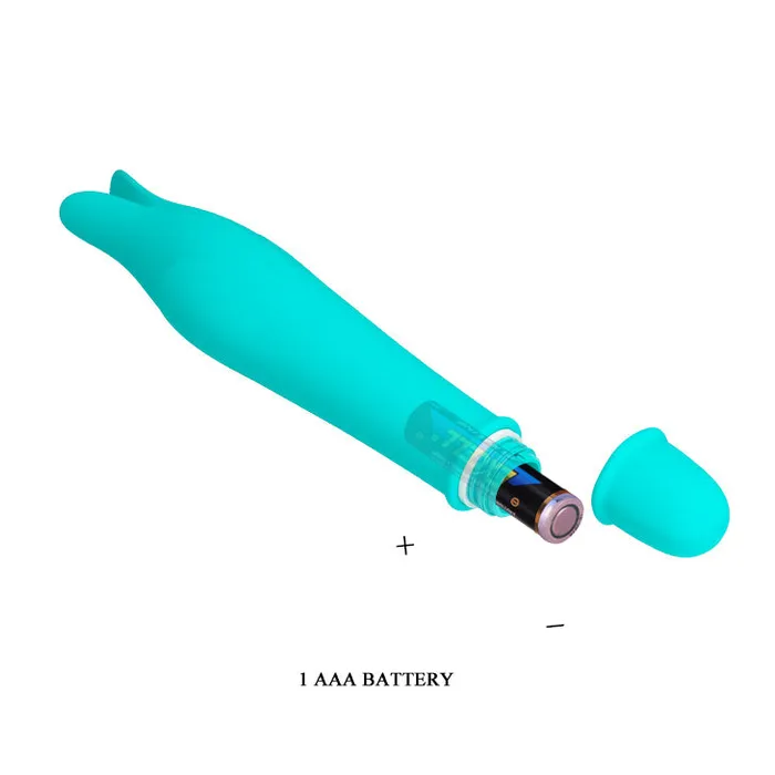 Battery Vibrator Green 137mm | Pretty Love Female Sex Toys