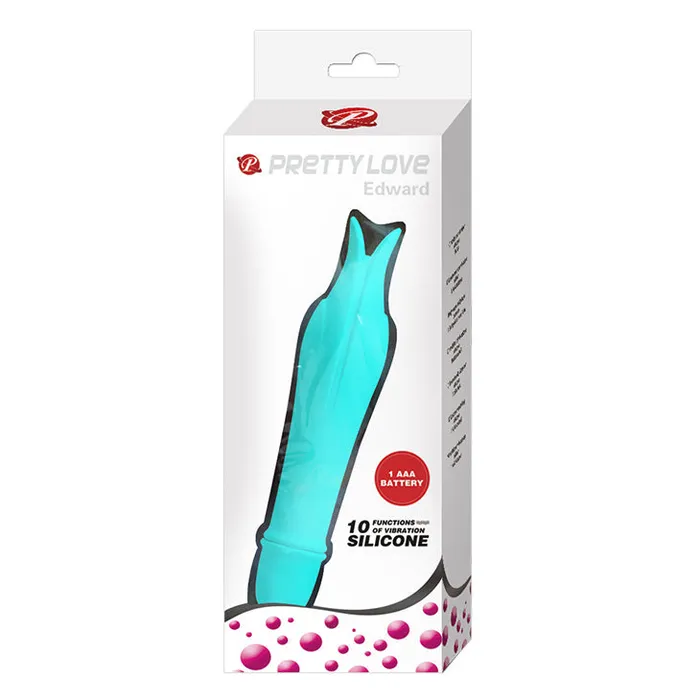 Battery Vibrator Green 137mm | Pretty Love Female Sex Toys