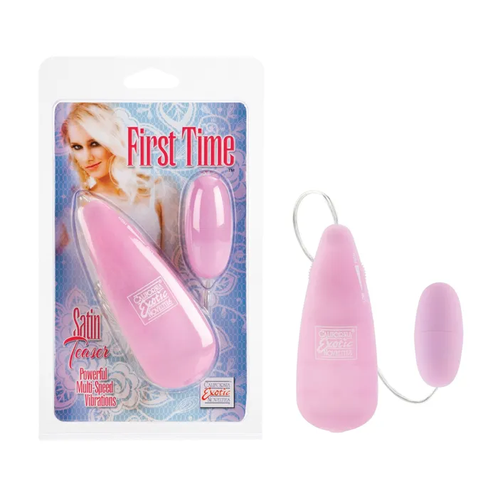 CalExotics First Time Satin Teaser Pink Vibrators