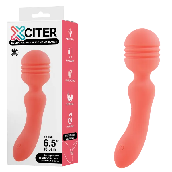 Exciter Rechargeable Silicone Massager Excellent Power Female Sex Toys