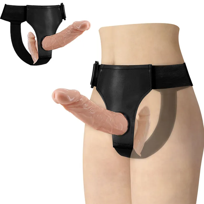 Female Sex Toys | Pretty Love Ultra Passionate Double Dildo Strap On Harness Lesbian Couples Sex Toy