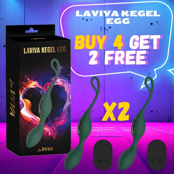 Laviva Female Sex Toys Kegel Egg With Remote Control