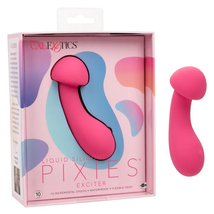 Liquid Silicone Pixies Exciter - Pink | 2024 Holiday Sale Vibrators