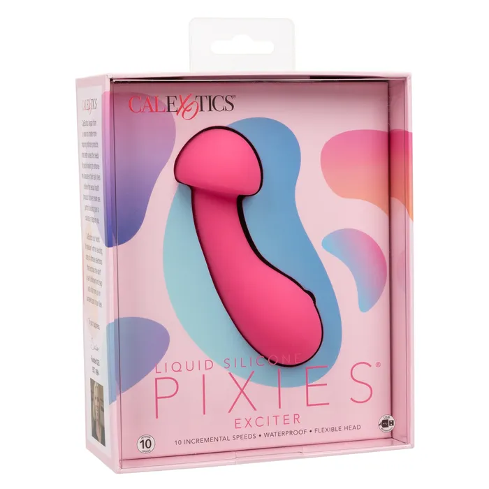 Liquid Silicone Pixies Exciter - Pink | 2024 Holiday Sale Vibrators
