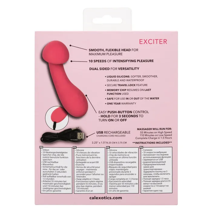 Liquid Silicone Pixies Exciter - Pink | 2024 Holiday Sale Vibrators