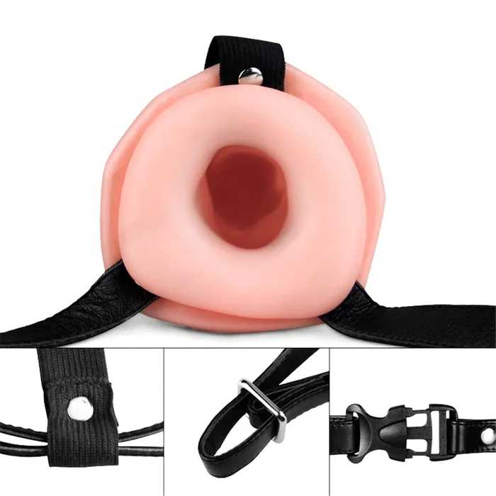 Lovetoy Unisex Hollow Strap-On Dildo Harness Set Couples Sex Toy | Lovetoy Female Sex Toys