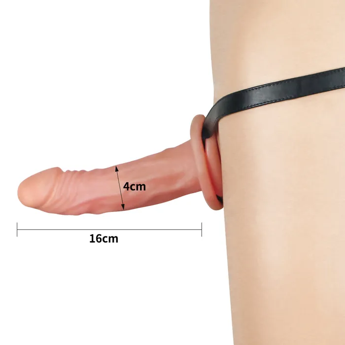 Lovetoy Unisex Hollow Strap-On Dildo Harness Set Couples Sex Toy | Lovetoy Female Sex Toys