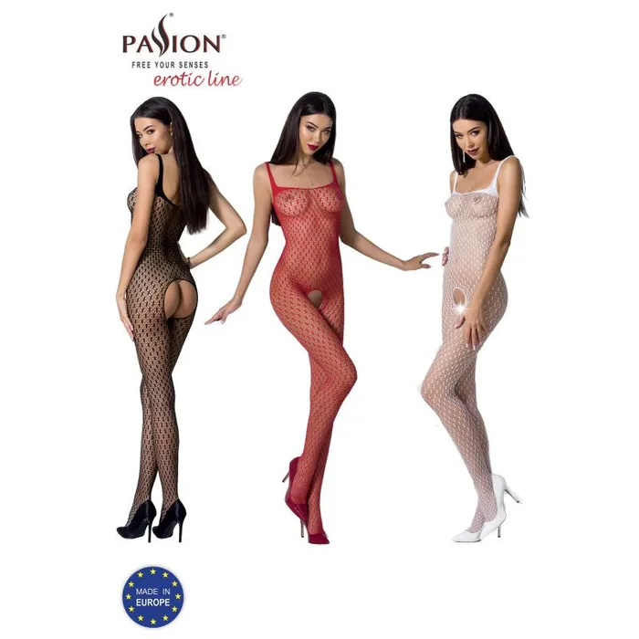 Passion Lingerie Vibrators | Bodystocking BS071 Red Passion Lingerie Vibrators | Bodystocking BS071 Red