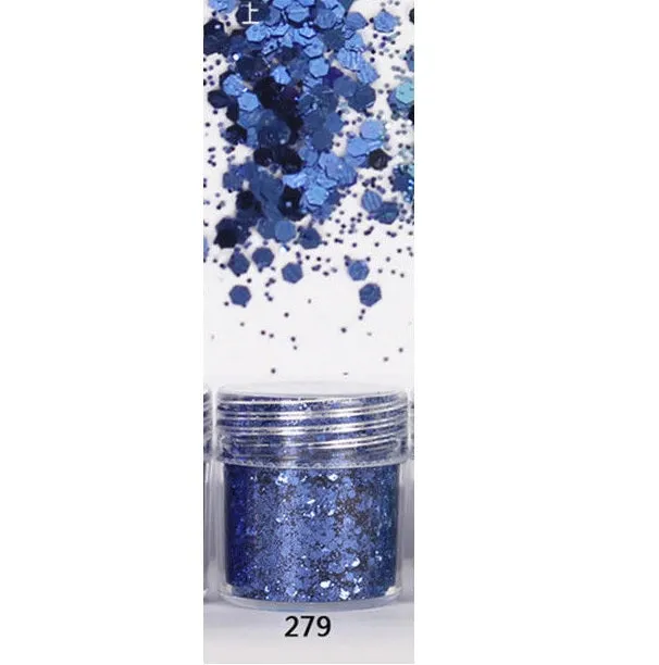 Perfectly Incorrect Navy Blue Fighter Place Glitter Vibrators