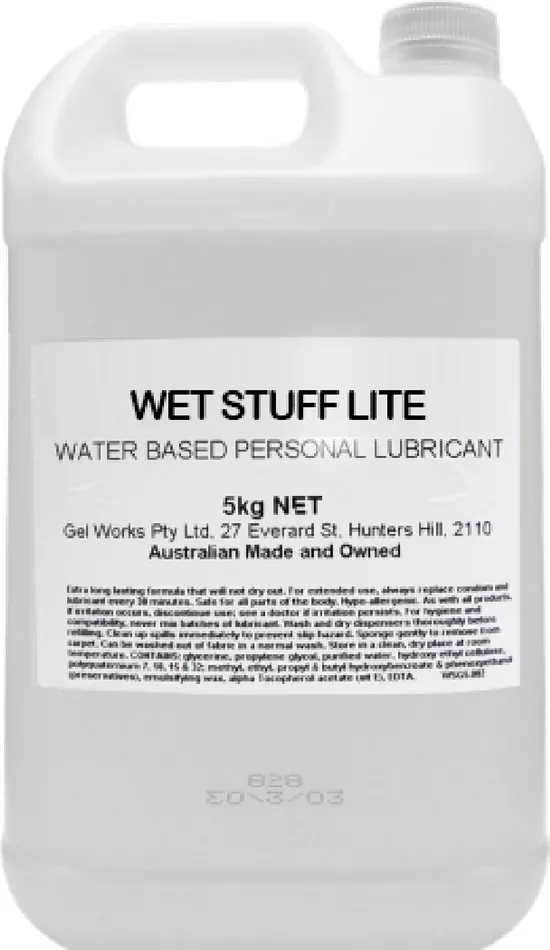 Sexual Health & Wellbeing | Wet Stuff Lite 90ml Personal Lubricant Water Based Sex Lube - Gel Works