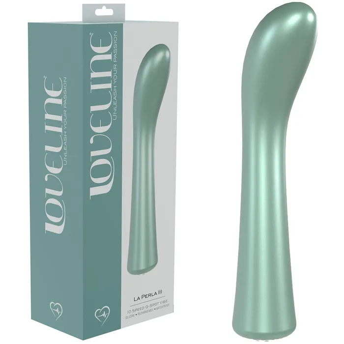 Shots Toys Vibrators LOVELINE La Perla III Green