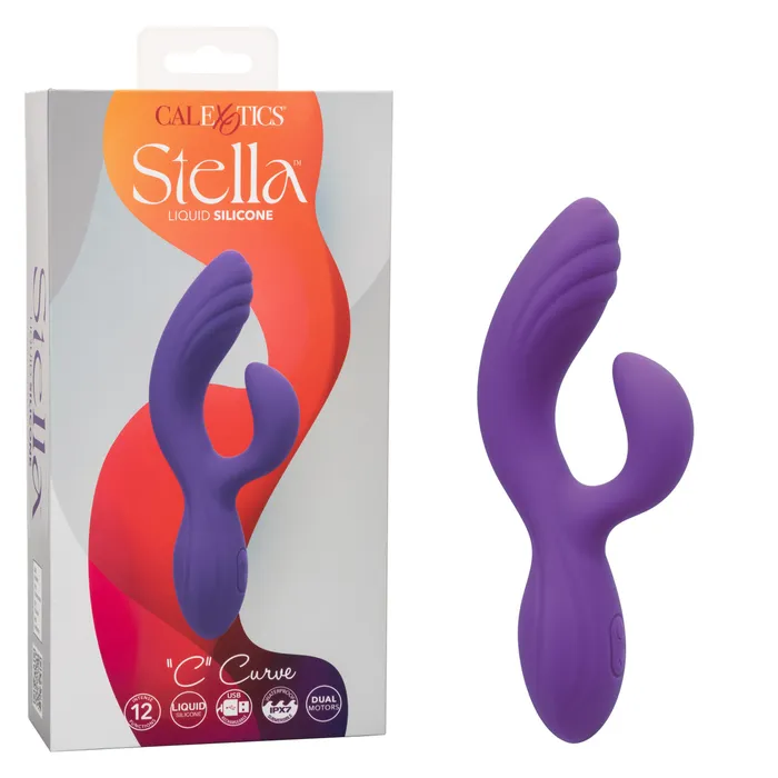 Stella Liquid Silicone C Curve Calexotics Female Sex Toys