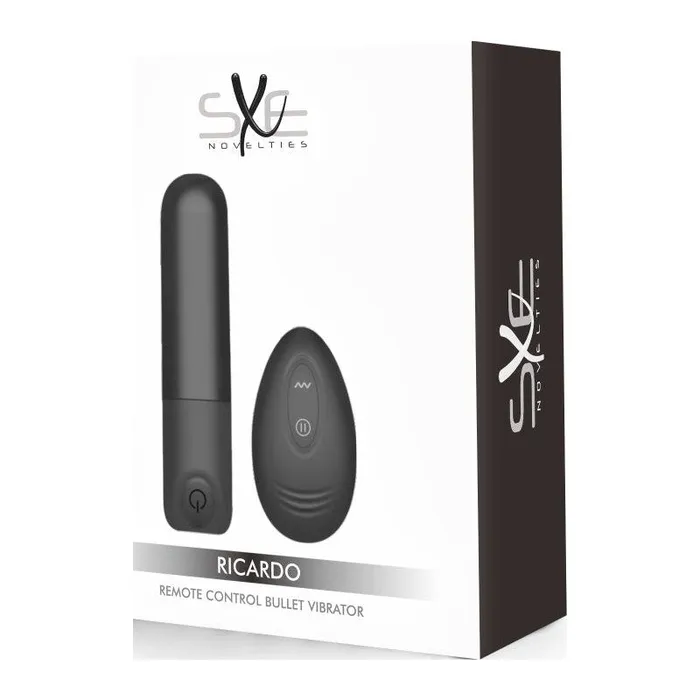 SXE Ricardo Remote Control Bullet Vibrator | Sxe Female Sex Toys