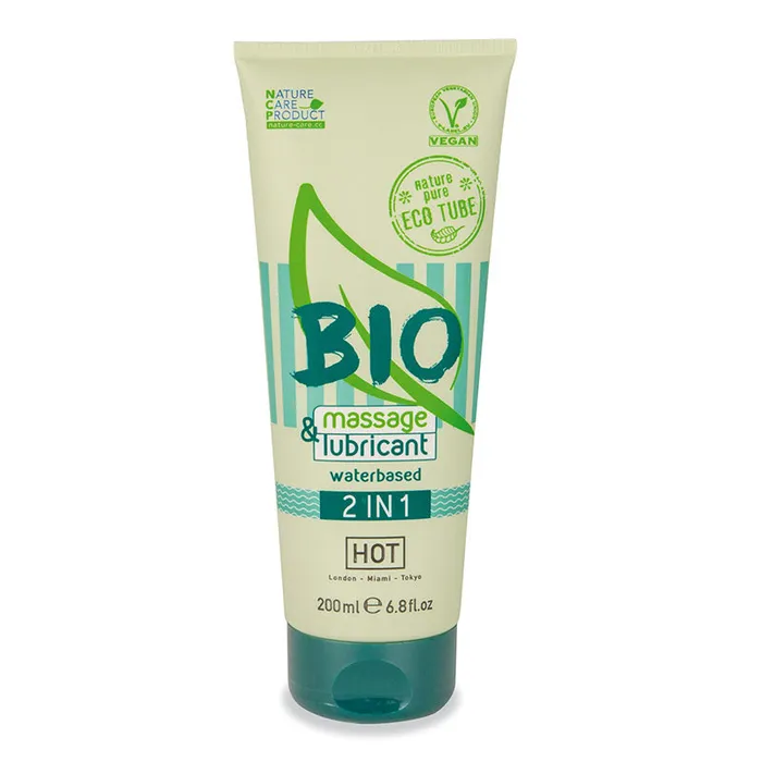 The Condomerie Nowra Sexual Health Wellbeing HOT BIO Massage Lubricant 2In1