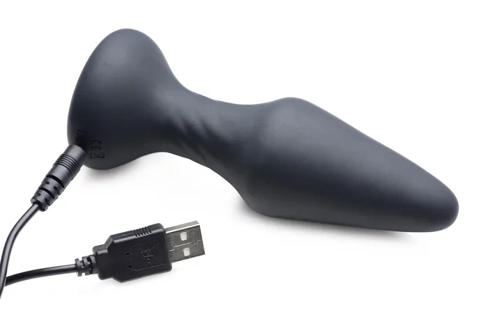 Thump It Male Sex Toys | 7X Slim Thumping Silicone Anal Plug