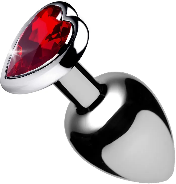 Vibrators | Perfectly Incorrect Red Heart Gem Butt Toy Insert
