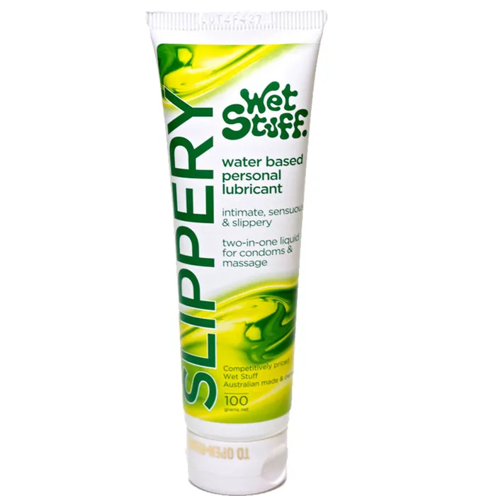 Wet Stuff Slippery Water Based Personal Lubricant 100g Sex Lube Wet Stuff Sexual Health Wellbeing Wet Stuff Slippery Water Based Personal Lubricant 100g Sex Lube Wet Stuff Sexual Health Wellbeing
