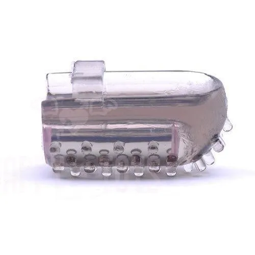 Happy-Toys Female Sex Toys | Vibrating Finger Sleeve Bullet Mini Vibrator Clitoral Couples Adult Sex Toy Lesbians
