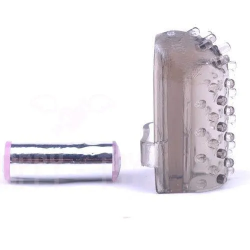 Happy-Toys Female Sex Toys | Vibrating Finger Sleeve Bullet Mini Vibrator Clitoral Couples Adult Sex Toy Lesbians