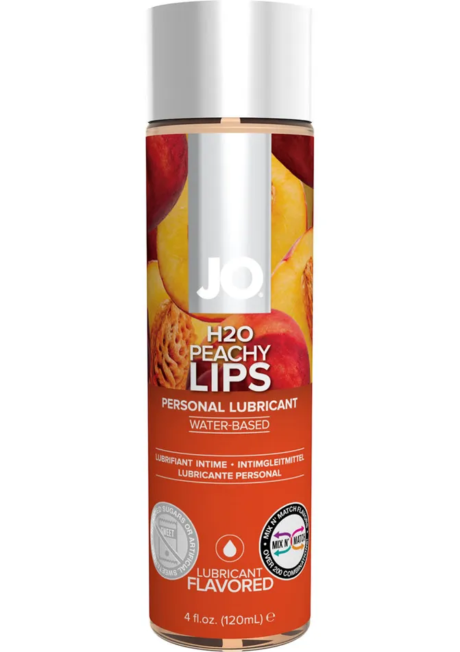 Lubricants | JO H2o Water Based Flavored Lubricant Peachy Lips - System JO