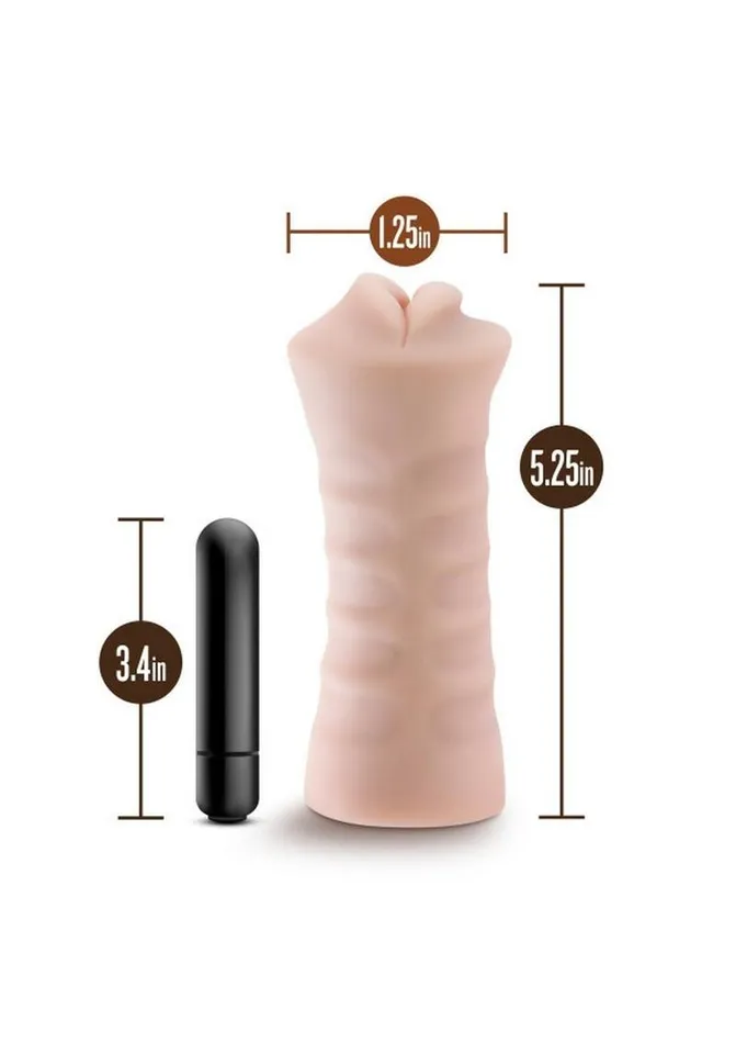 M for Men M For Men Skye Masturbator with Bullet - Mouth | Male Sex Toys M for Men M For Men Skye Masturbator with Bullet - Mouth | Male Sex Toys