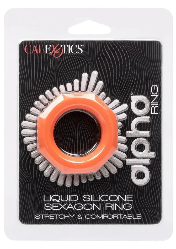 Male Sex Toys | Alpha Alpha Liquid Silicone Sexagon Ring