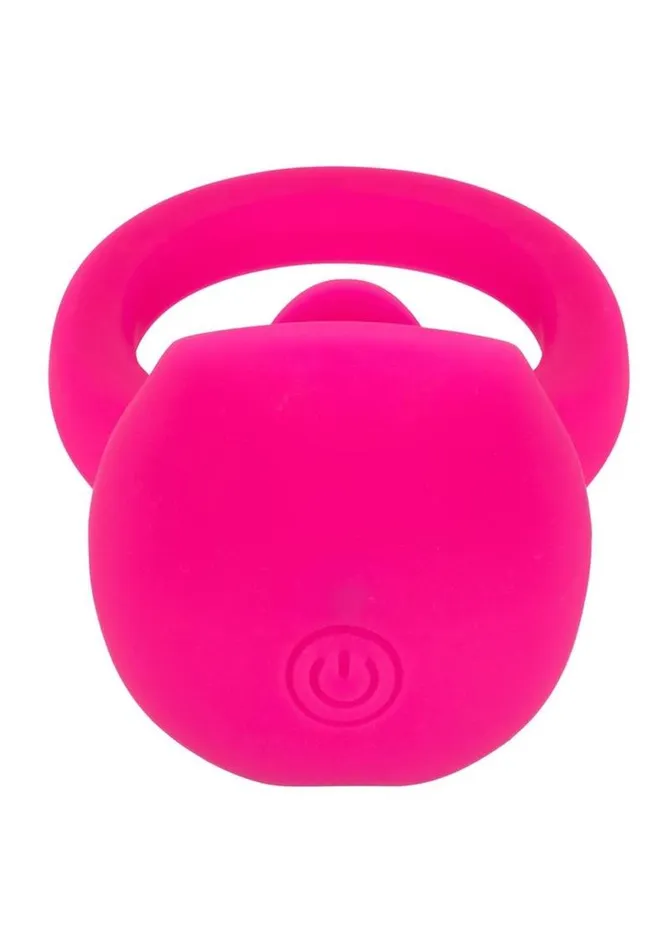 Male Sex Toys | Couple`s Enhancers Silicone Vibrating Teasing Tongue Enhancer Cock Ring
