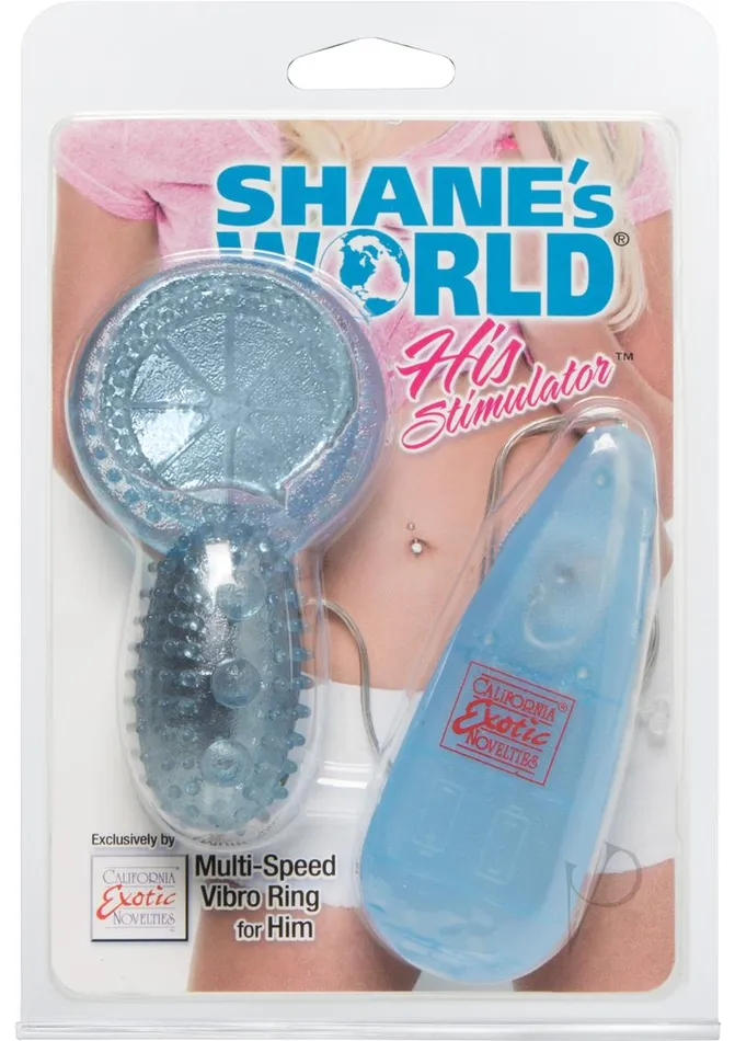 Male Sex Toys | Shane's World His Stimulator Vibrating Cock Ring - Shane`s World
