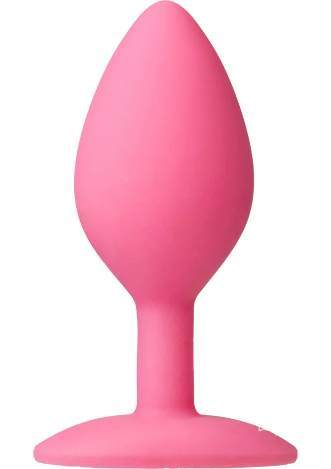 Platinum Premium Silicone Male Sex Toys | Platinum Premium Silicone - The Minis - Spade - Medium Anal Plug